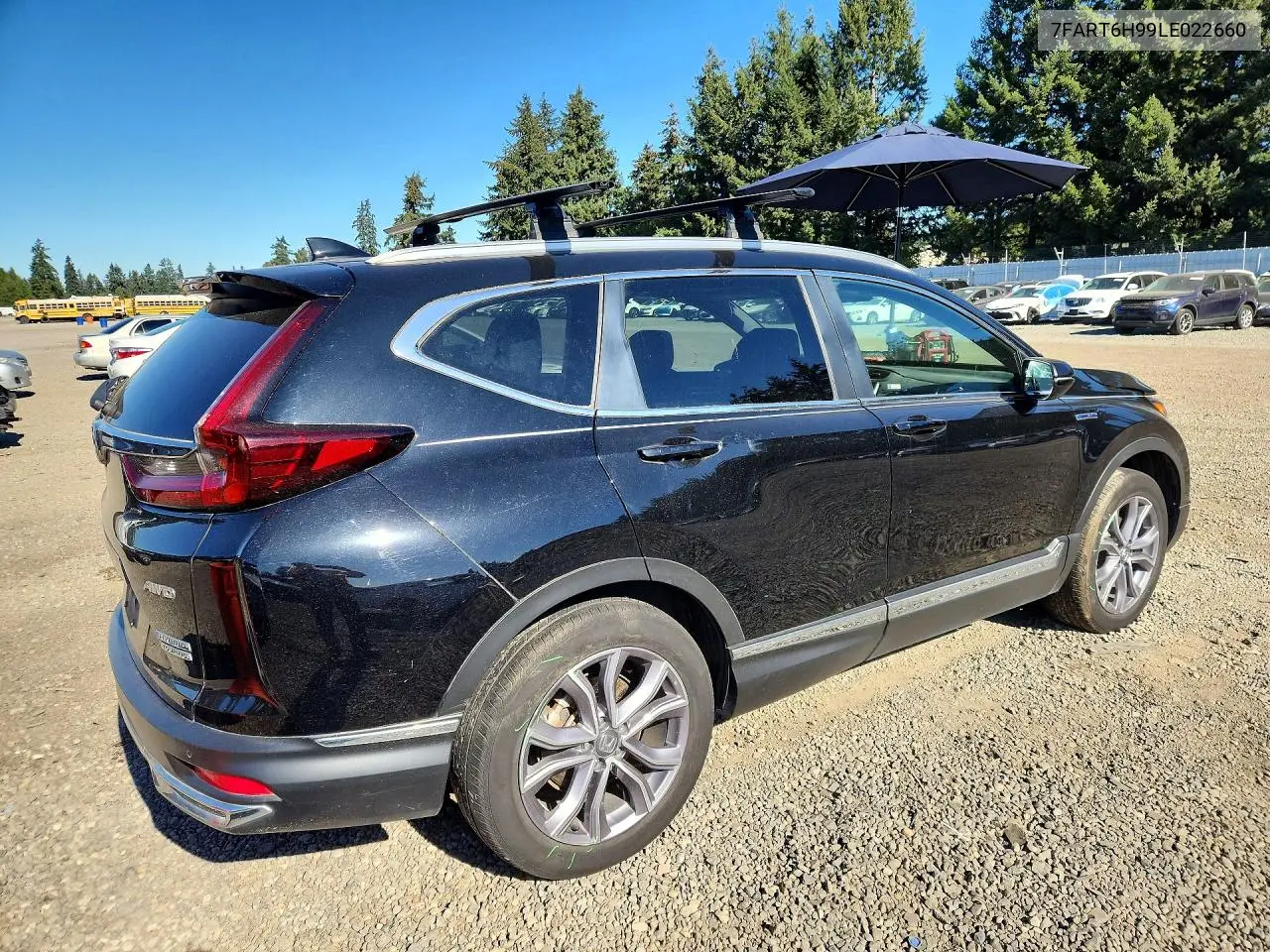 2020 HONDA CR-V VIN 7FART6H99LE022660 — фото 3