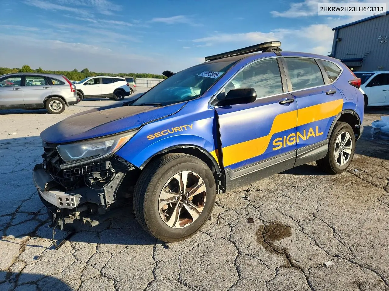 HONDA CR-V 2020, VIN 2HKRW2H23LH643313