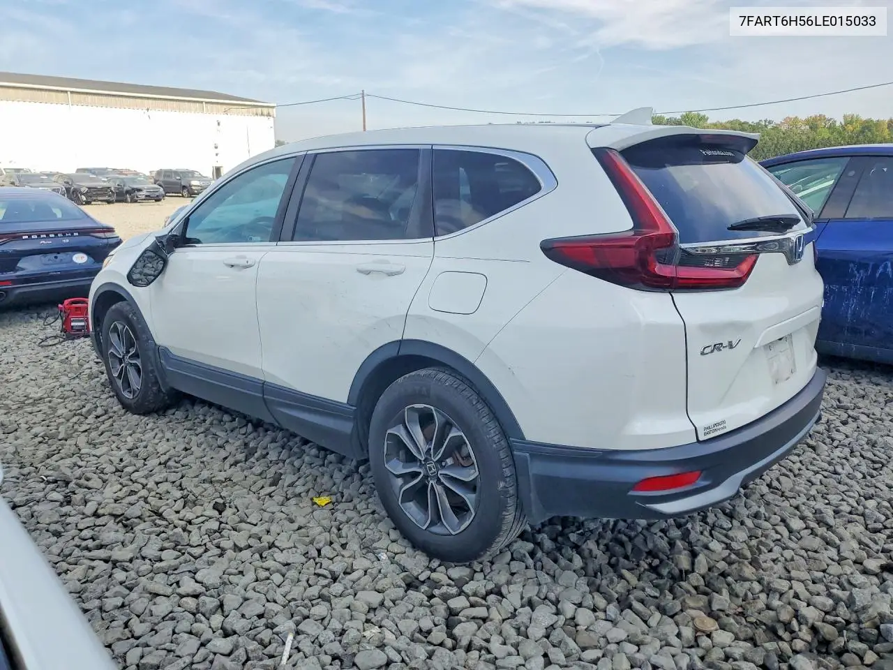 2020 HONDA CR-V VIN 7FART6H56LE015033 — фото 2