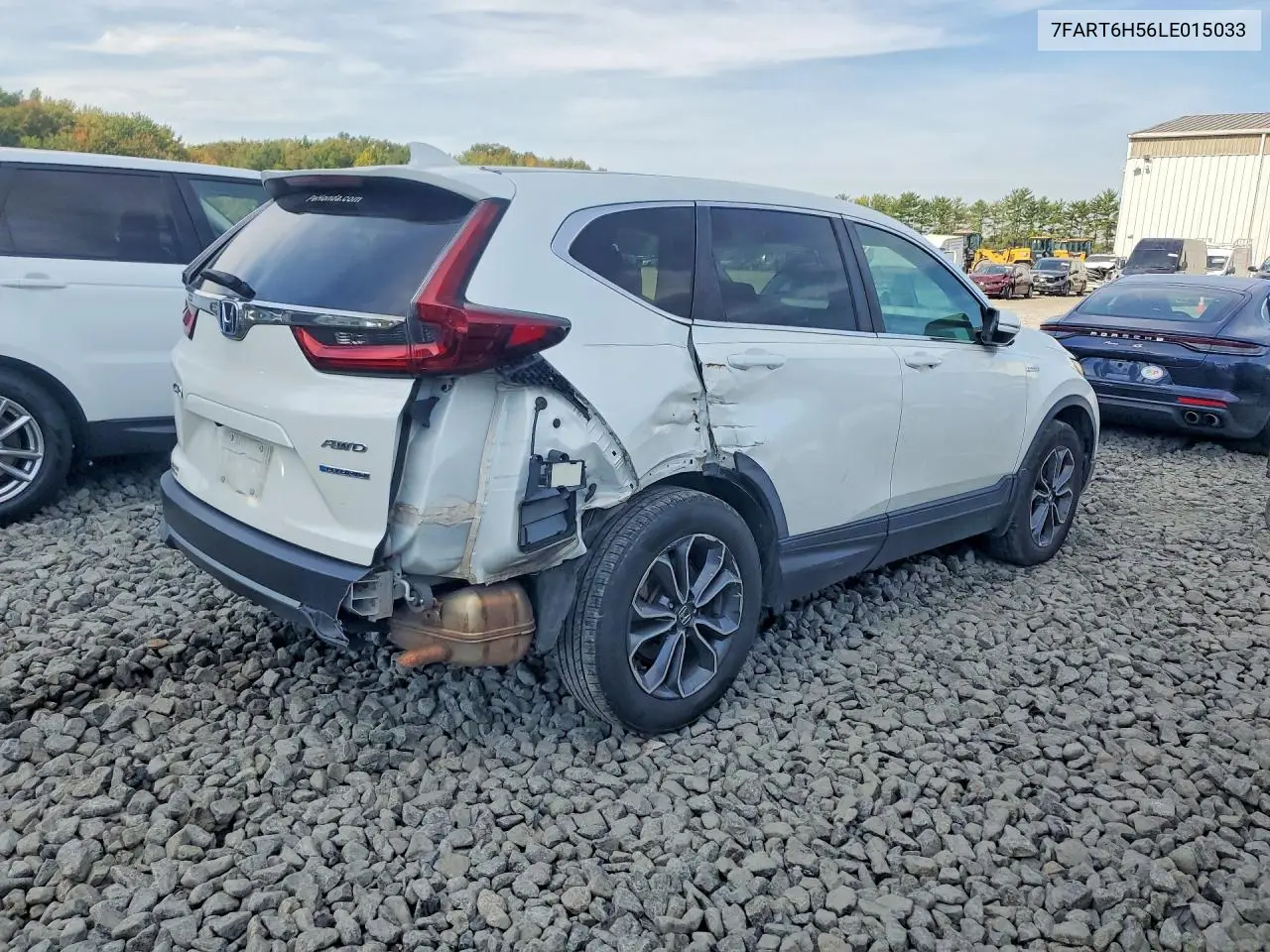2020 HONDA CR-V VIN 7FART6H56LE015033 — фото 3