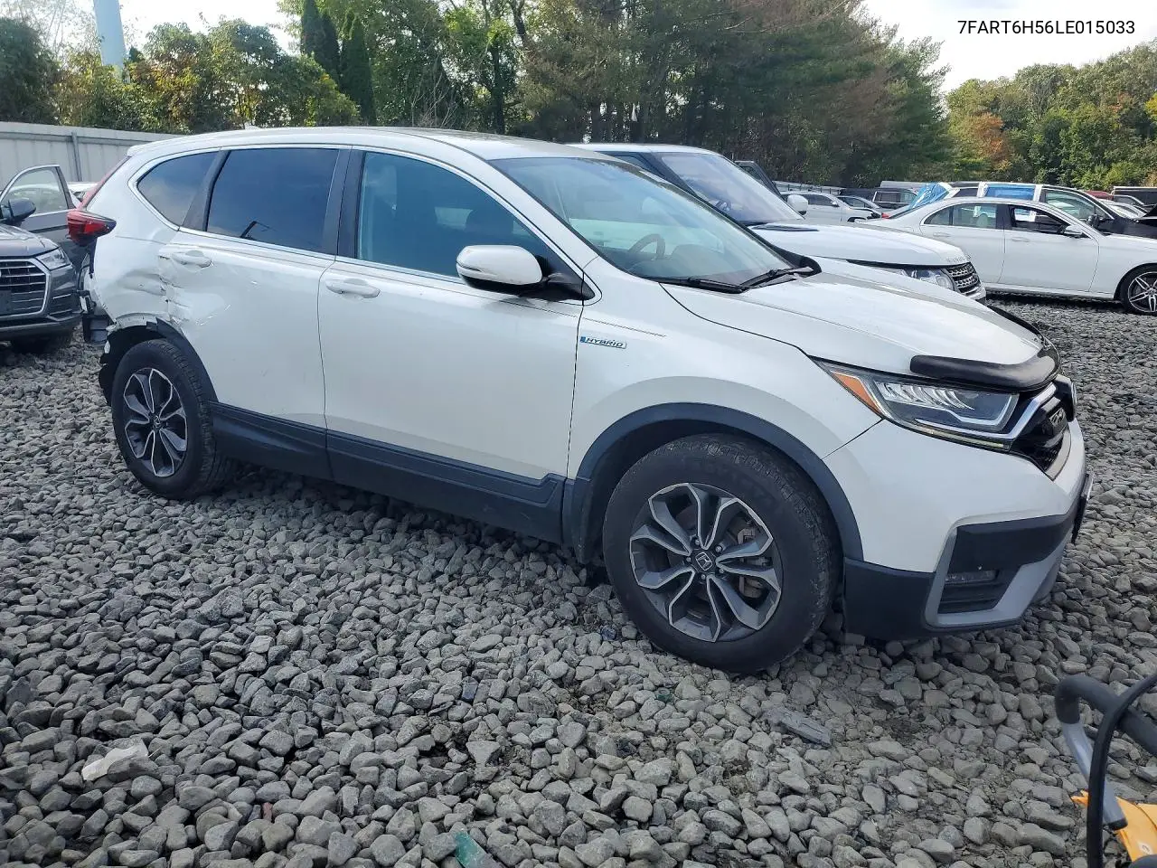 2020 HONDA CR-V VIN 7FART6H56LE015033 — фото 4