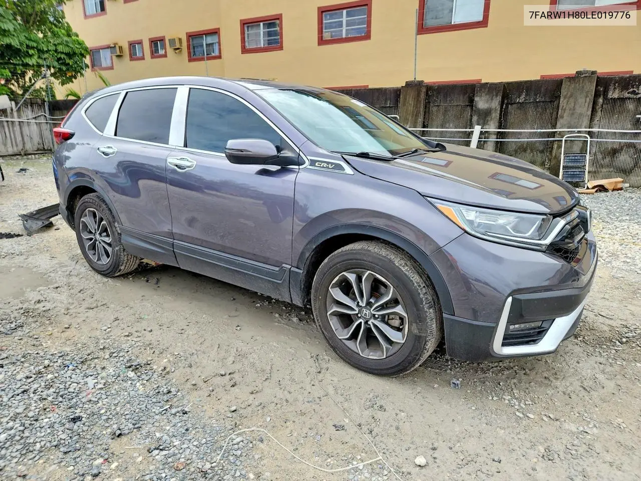 2020 HONDA CR-V VIN 7FARW1H80LE019776 — фото 4