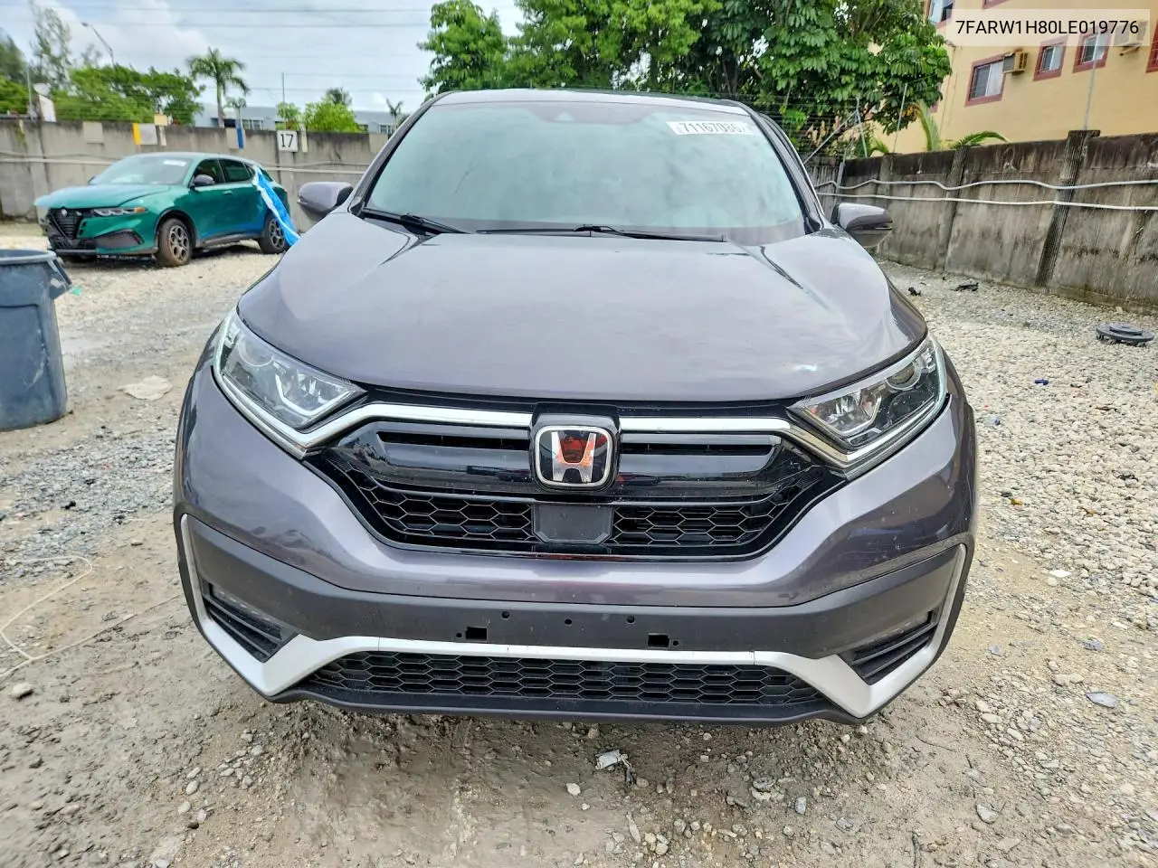 2020 HONDA CR-V VIN 7FARW1H80LE019776 — фото 5