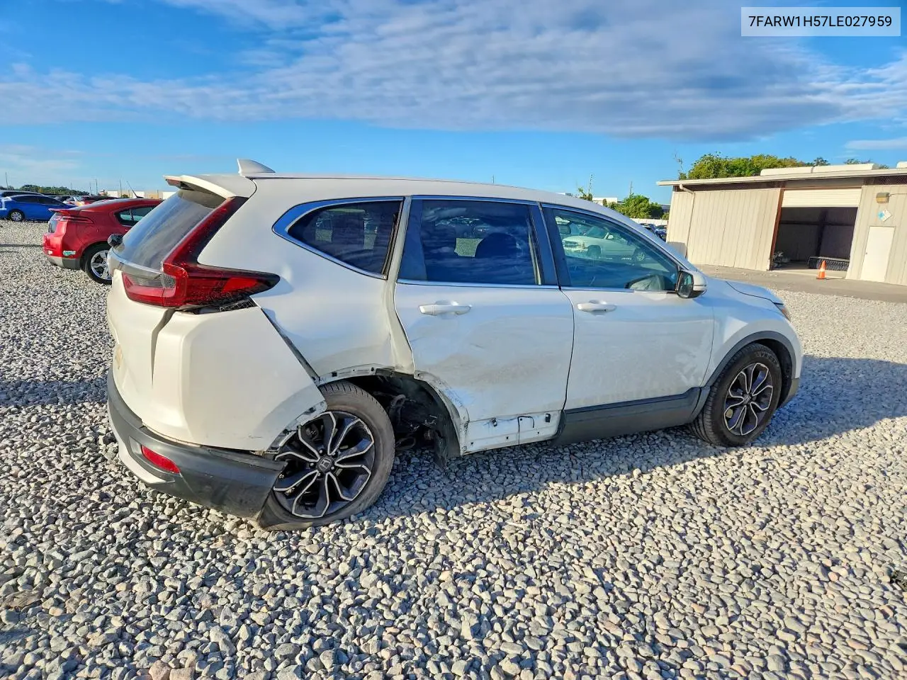 2020 HONDA CR-V VIN 7FARW1H57LE027959 — фото 3