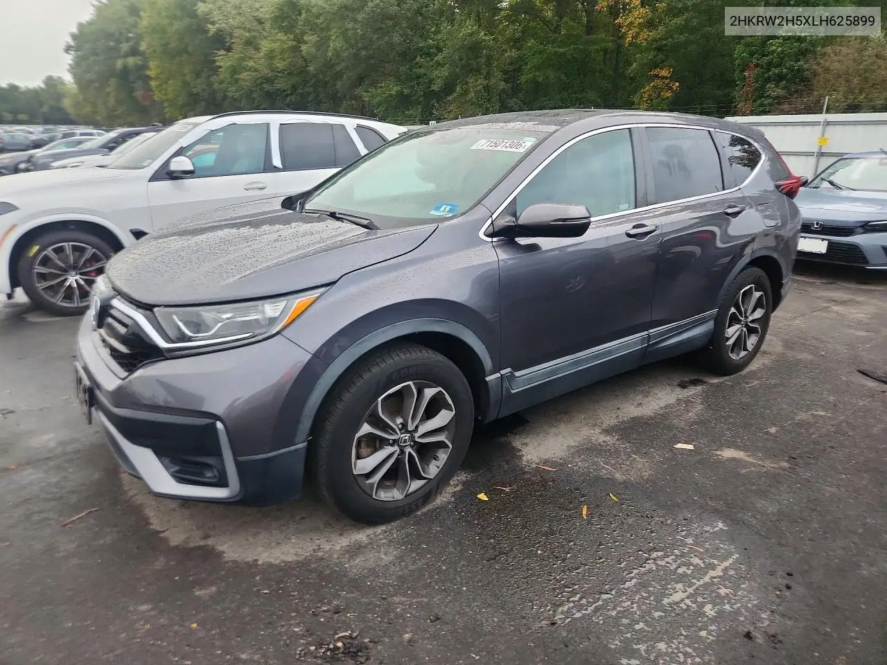 HONDA CR-V 2020, VIN 2HKRW2H5XLH625899