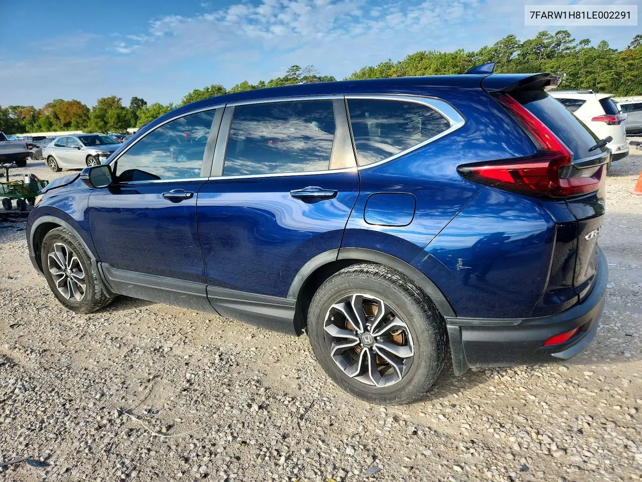 2020 HONDA CR-V VIN 7FARW1H81LE002291 — фото 2