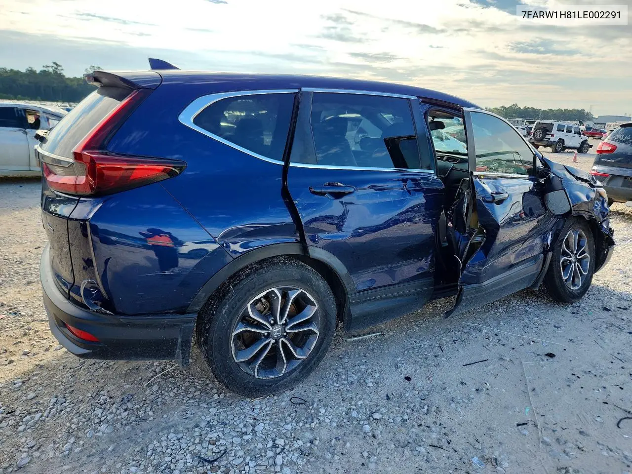 2020 HONDA CR-V VIN 7FARW1H81LE002291 — фото 3