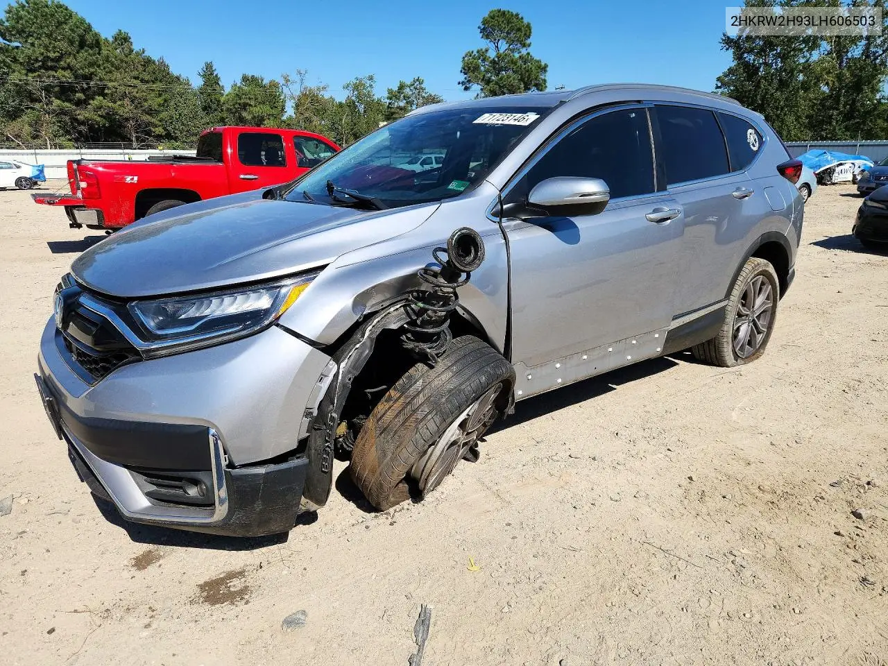 HONDA CR-V 2020, VIN 2HKRW2H93LH606503