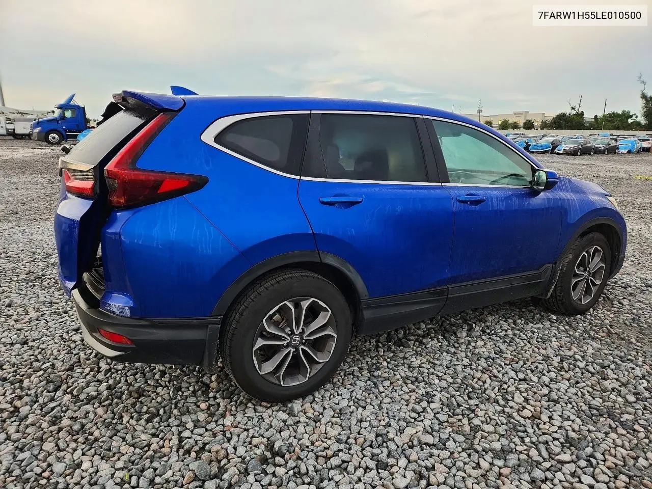 2020 HONDA CR-V VIN 7FARW1H55LE010500 — фото 3