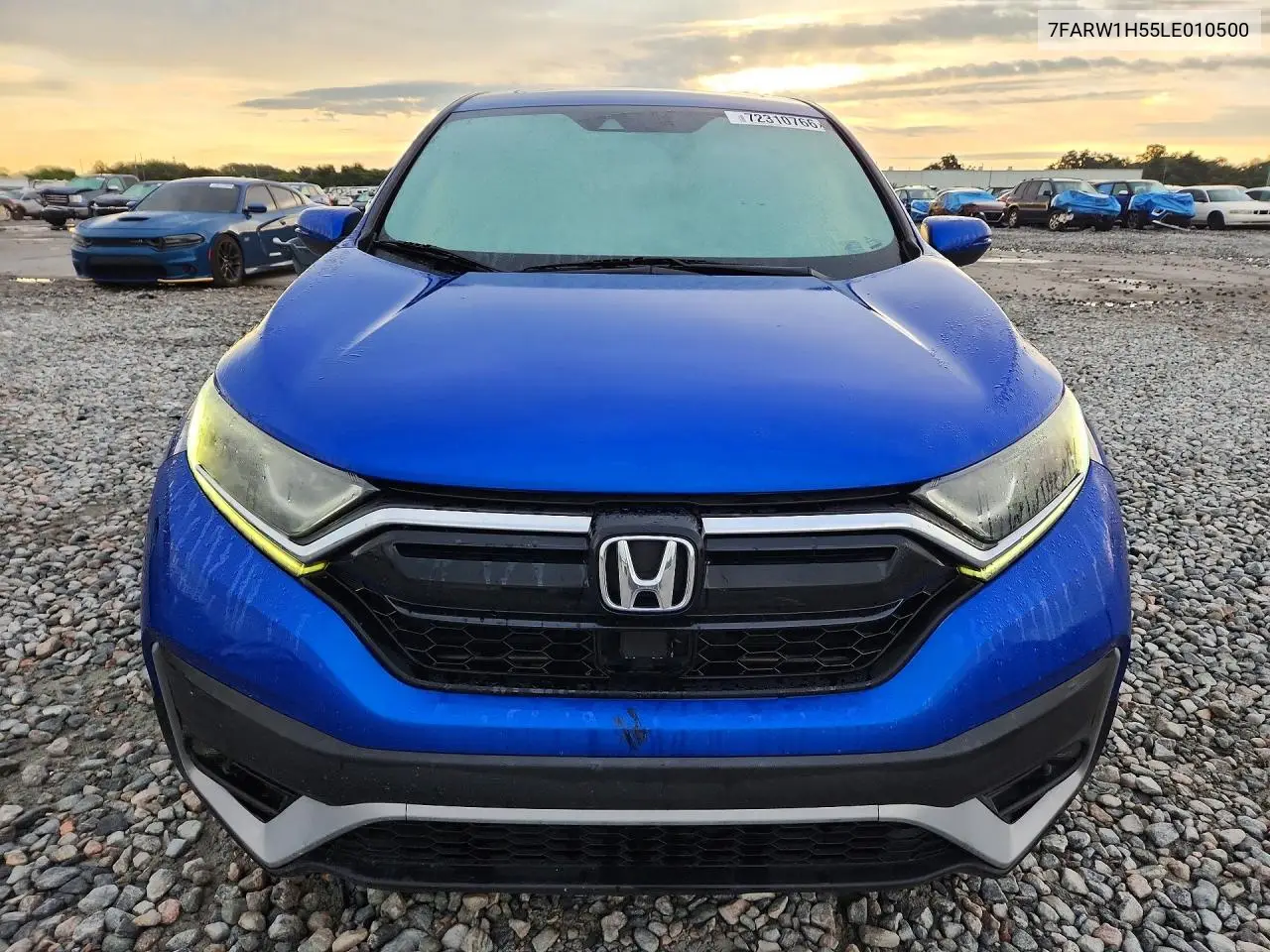 2020 HONDA CR-V VIN 7FARW1H55LE010500 — фото 5