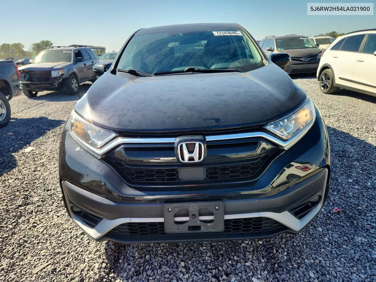 2020 HONDA CR-V VIN 5J6RW2H54LA021900 — фото 5