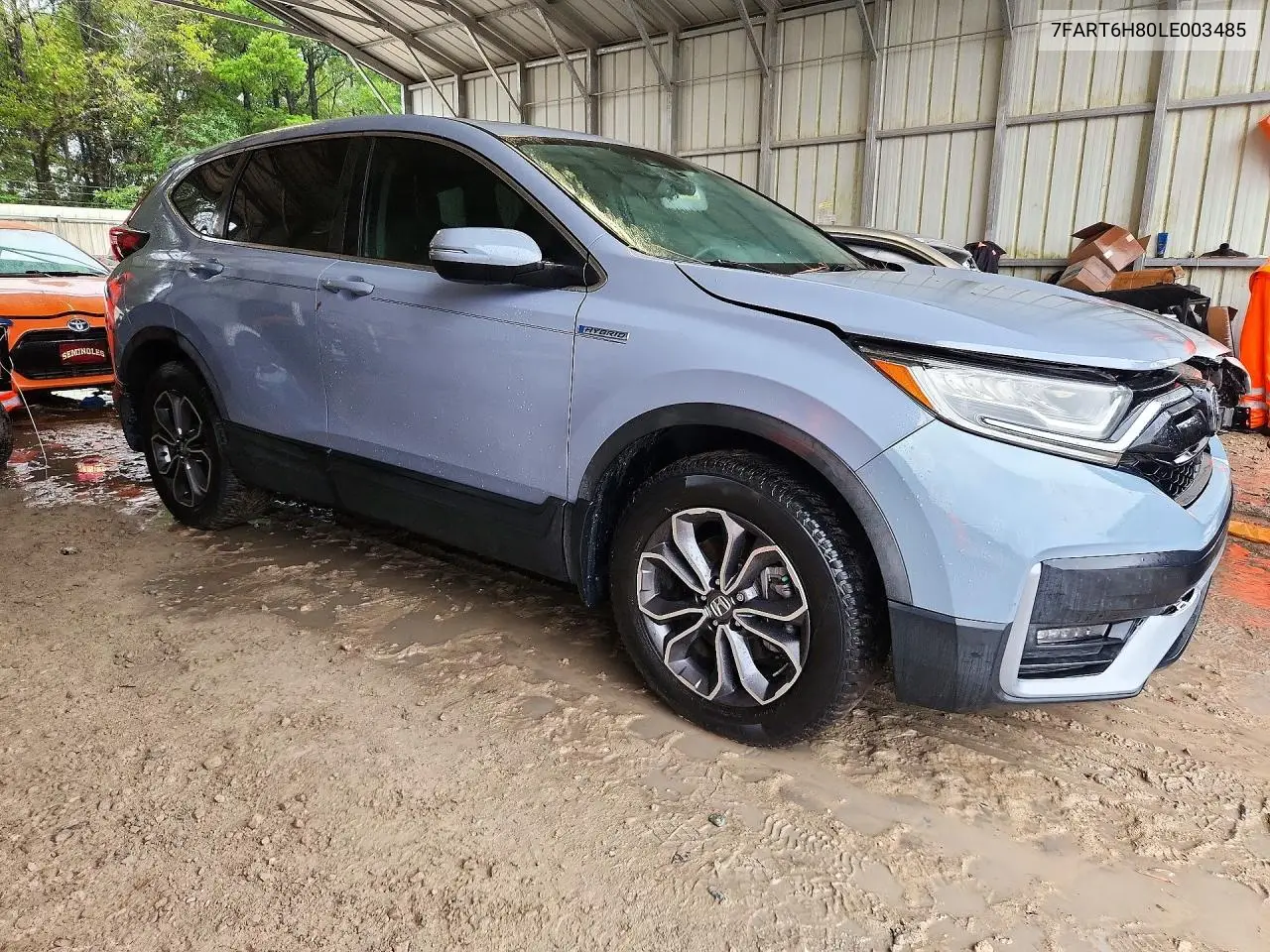 2020 HONDA CR-V VIN 7FART6H80LE003485 — фото 4