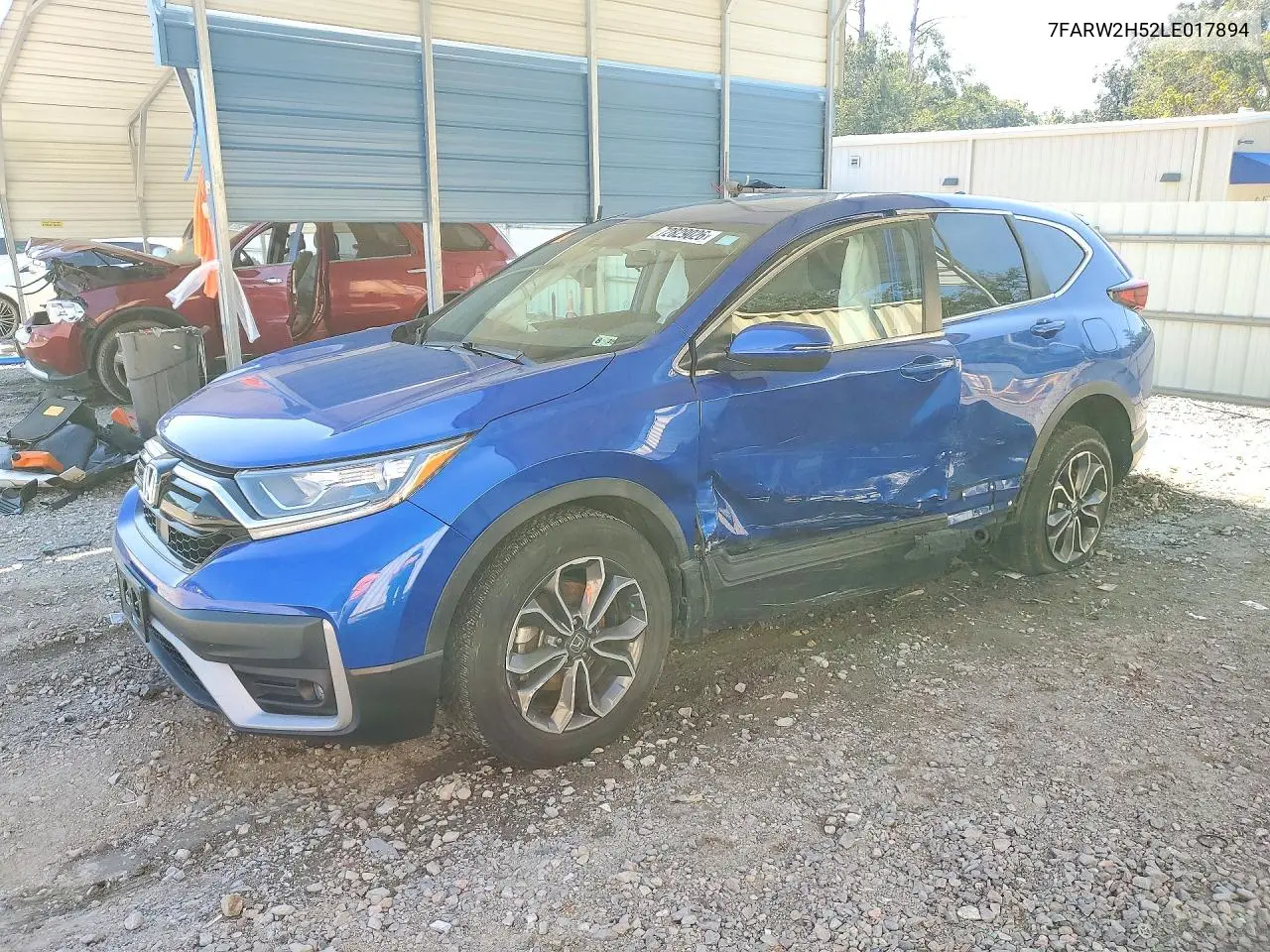 HONDA CR-V 2020, VIN 7FARW2H52LE017894