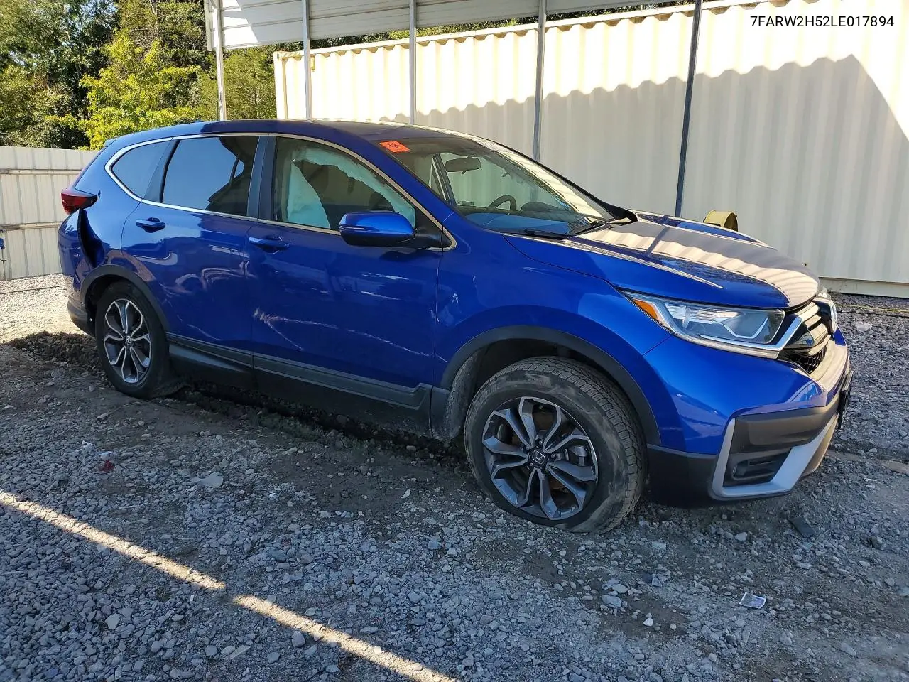 2020 HONDA CR-V VIN 7FARW2H52LE017894 — фото 4