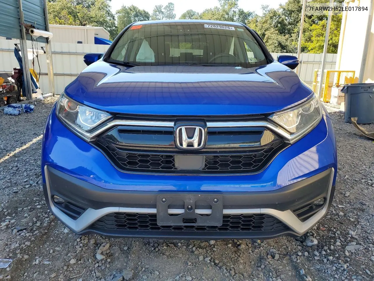 2020 HONDA CR-V VIN 7FARW2H52LE017894 — фото 5