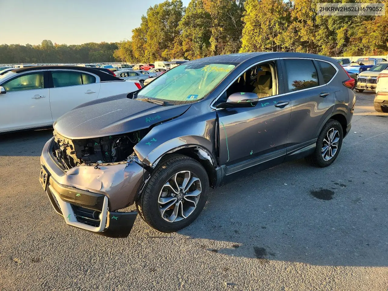 HONDA CR-V 2020, VIN 2HKRW2H52LH679052