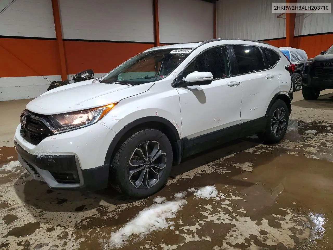 HONDA CR-V 2020, VIN 2HKRW2H8XLH203710