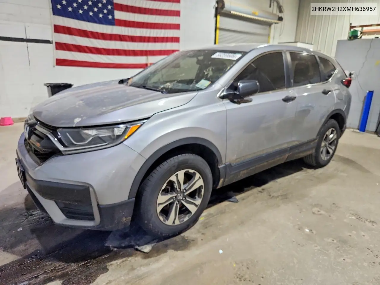 HONDA CR-V 2021, VIN 2HKRW2H2XMH636957