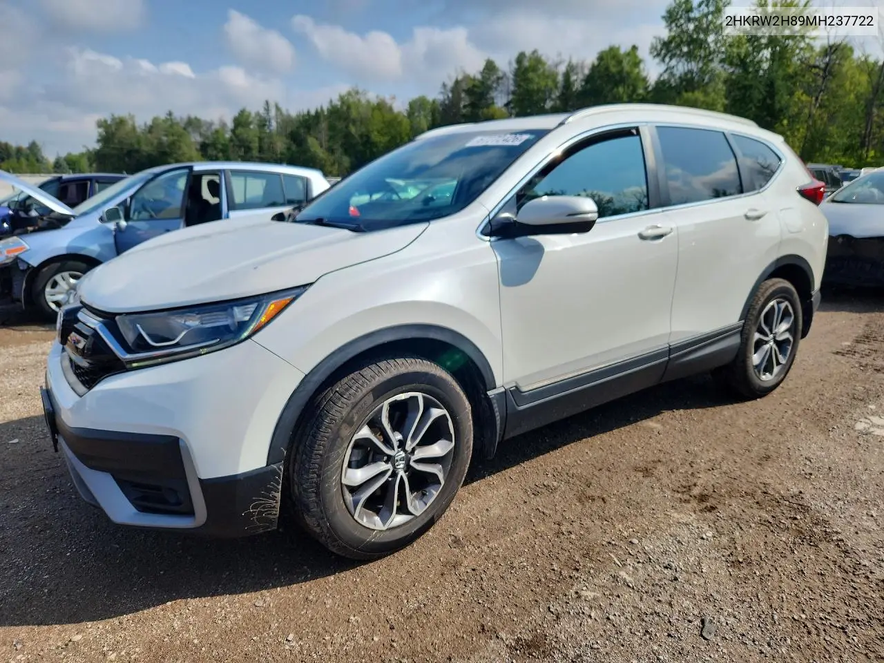 HONDA CR-V 2021, VIN 2HKRW2H89MH237722