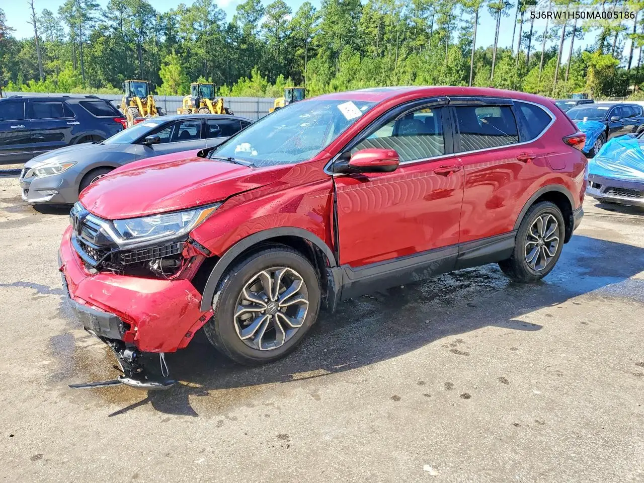 HONDA CR-V 2021, VIN 5J6RW1H50MA005186