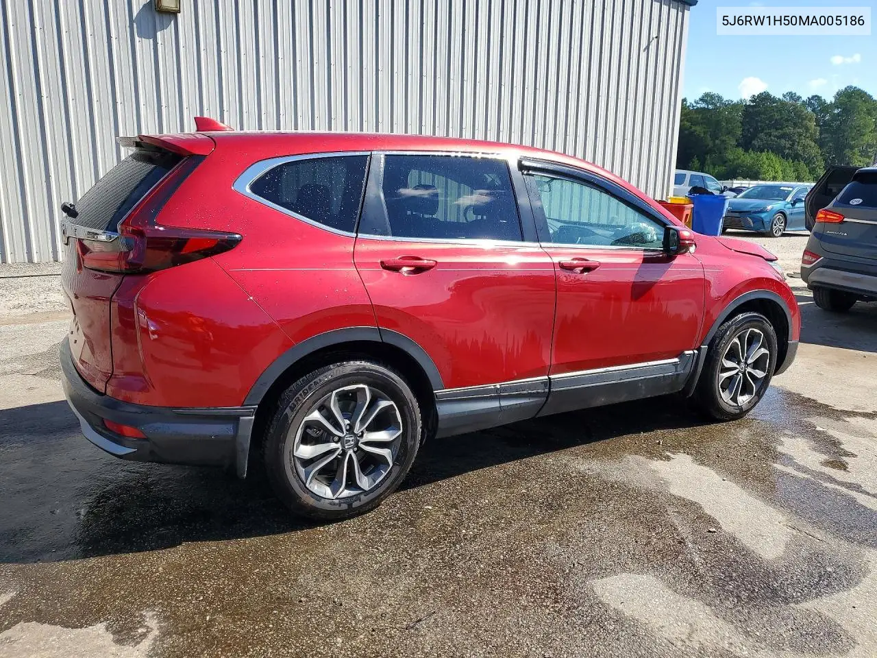 2021 HONDA CR-V VIN 5J6RW1H50MA005186 — фото 3
