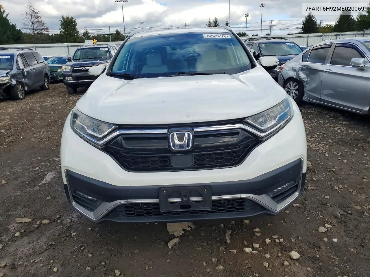 2021 HONDA CR-V VIN 7FART6H92ME020069 — фото 5