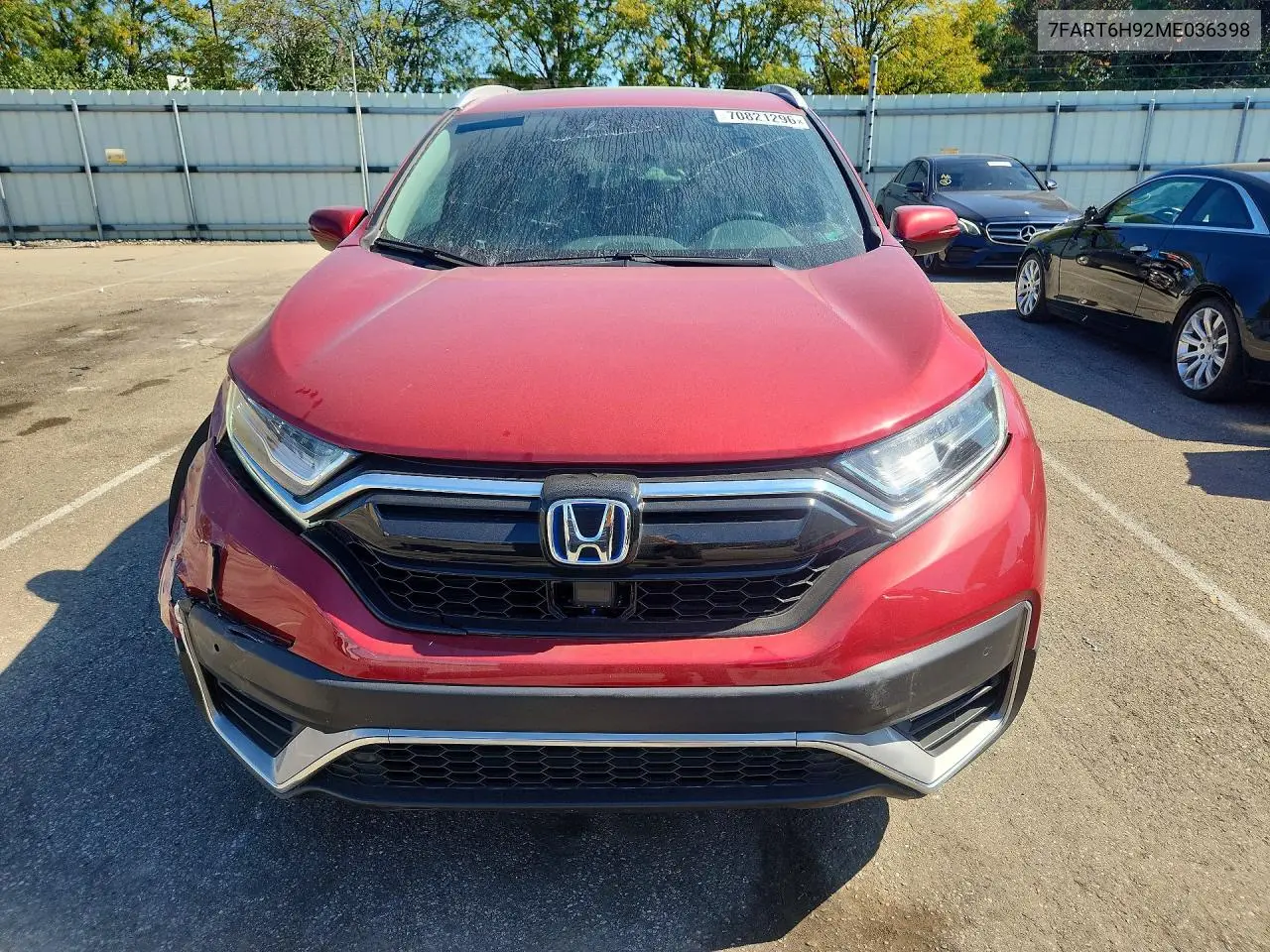 2021 HONDA CR-V VIN 7FART6H92ME036398 — фото 5