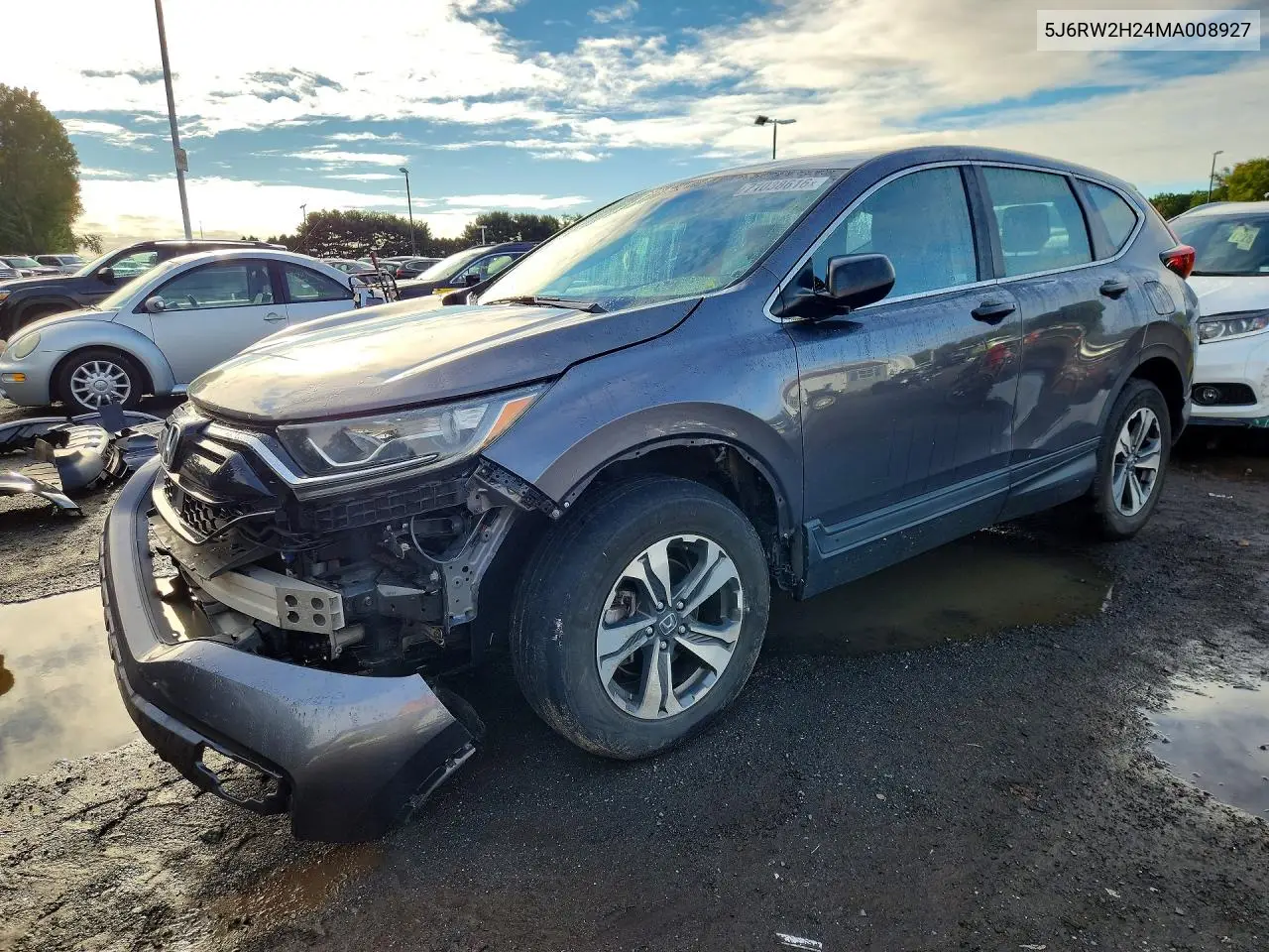 HONDA CR-V 2021, VIN 5J6RW2H24MA008927