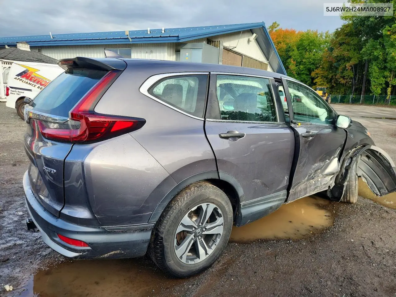 2021 HONDA CR-V VIN 5J6RW2H24MA008927 — фото 3