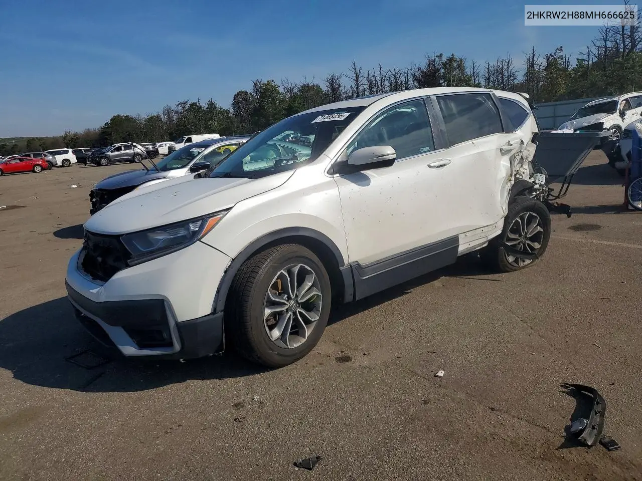 HONDA CR-V 2021, VIN 2HKRW2H88MH666625