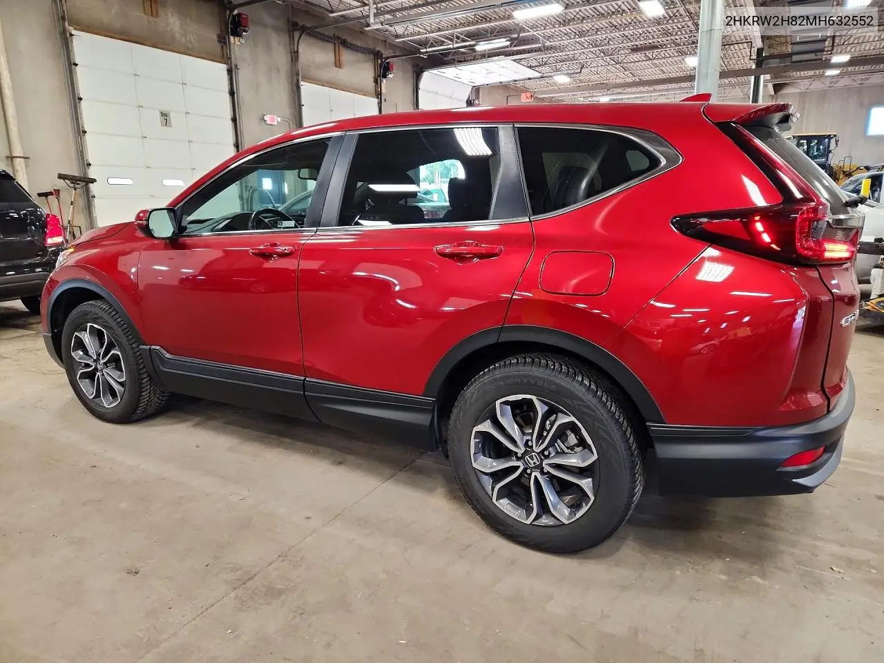 2021 HONDA CR-V VIN 2HKRW2H82MH632552 — фото 2