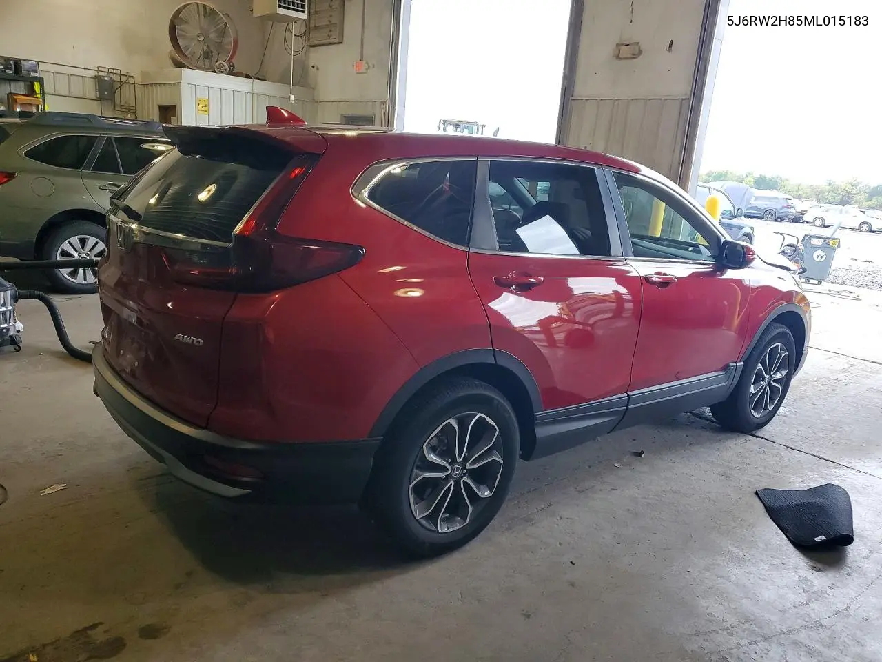 2021 HONDA CR-V VIN 5J6RW2H85ML015183 — фото 3