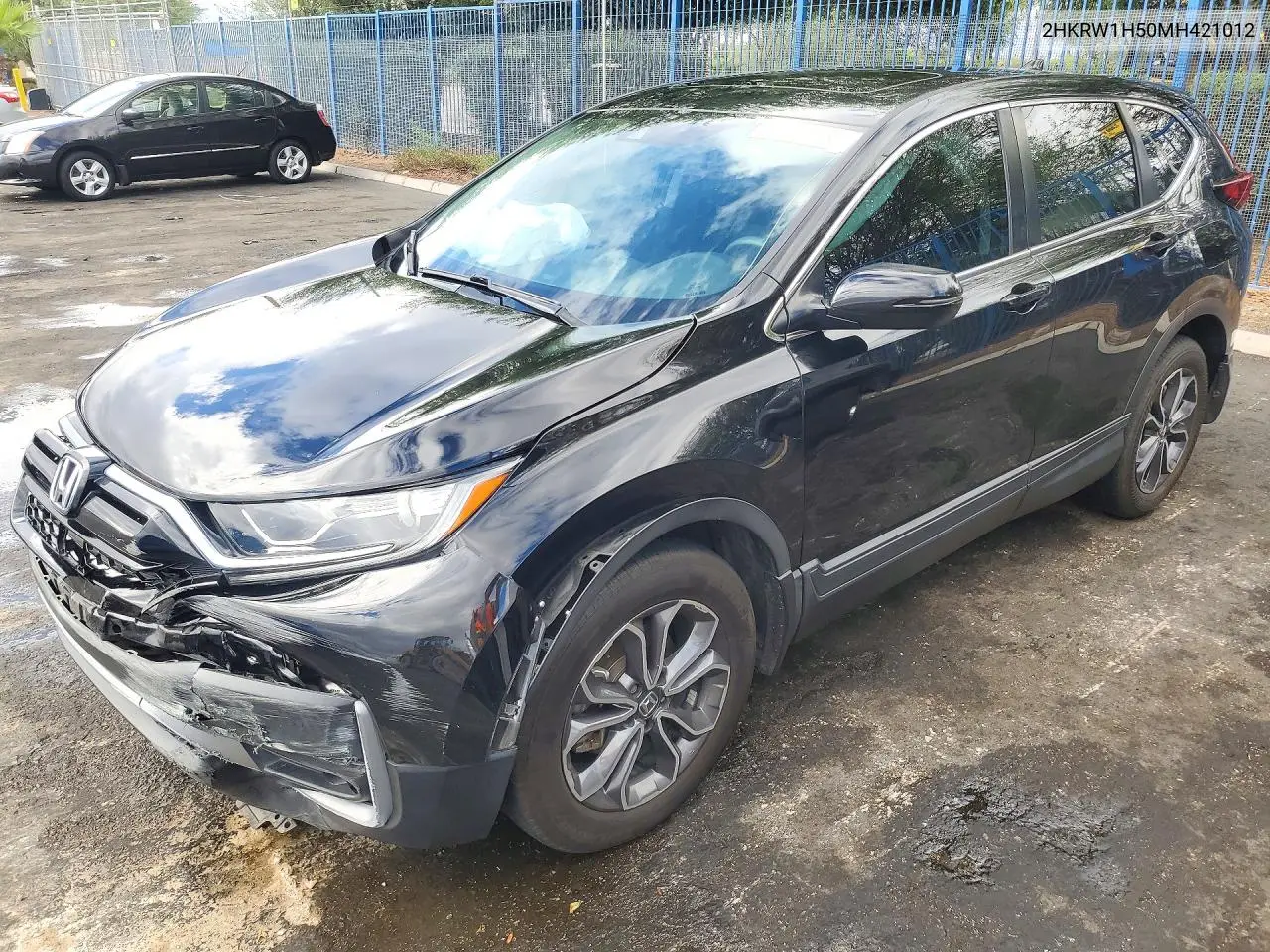HONDA CR-V 2021, VIN 2HKRW1H50MH421012