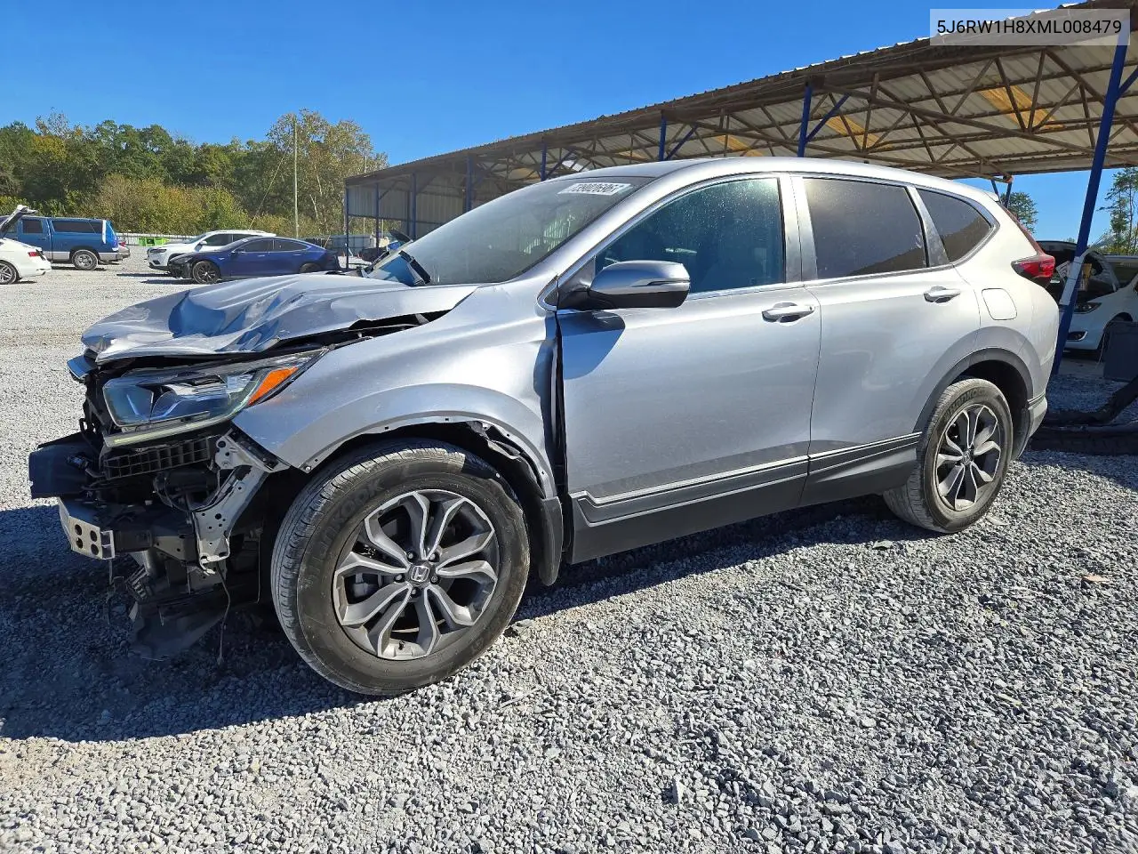HONDA CR-V 2021, VIN 5J6RW1H8XML008479
