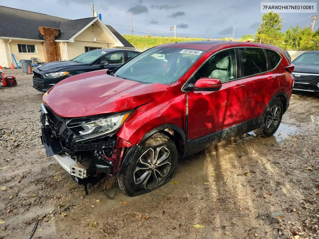 HONDA CR-V 2022, VIN 7FARW2H87NE010081