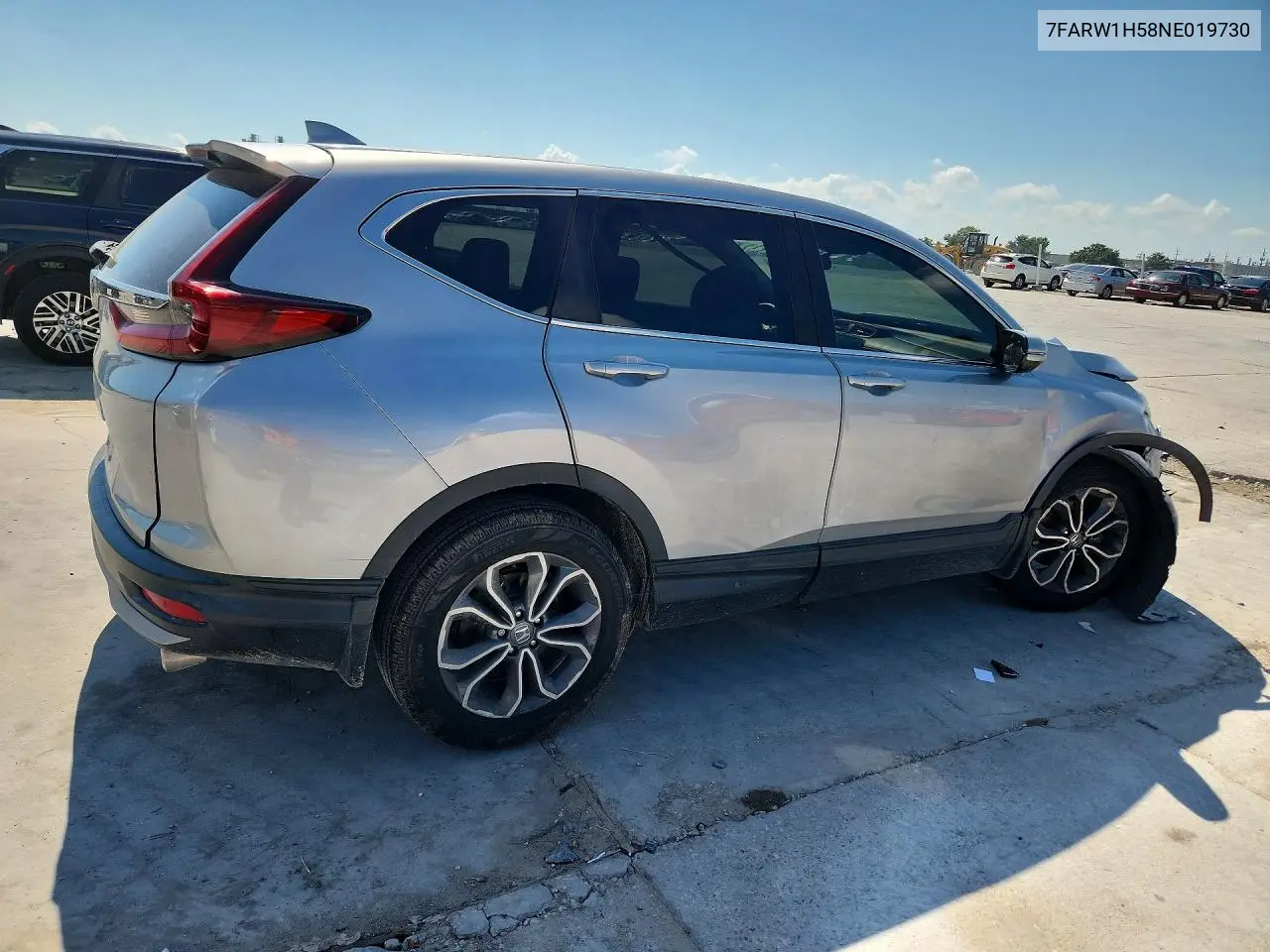 2022 HONDA CR-V VIN 7FARW1H58NE019730 — фото 3