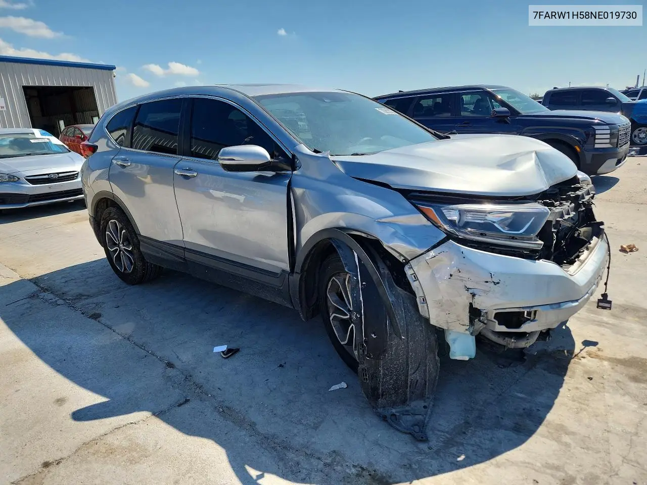 2022 HONDA CR-V VIN 7FARW1H58NE019730 — фото 4