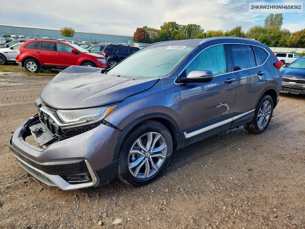 HONDA CR-V 2022, VIN 2HKRW2H93NH658362