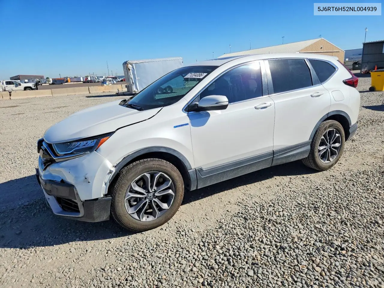 HONDA CR-V 2022, VIN 5J6RT6H52NL004939