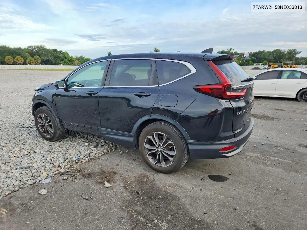 2022 HONDA CR-V VIN 7FARW2H58NE033813 — фото 2