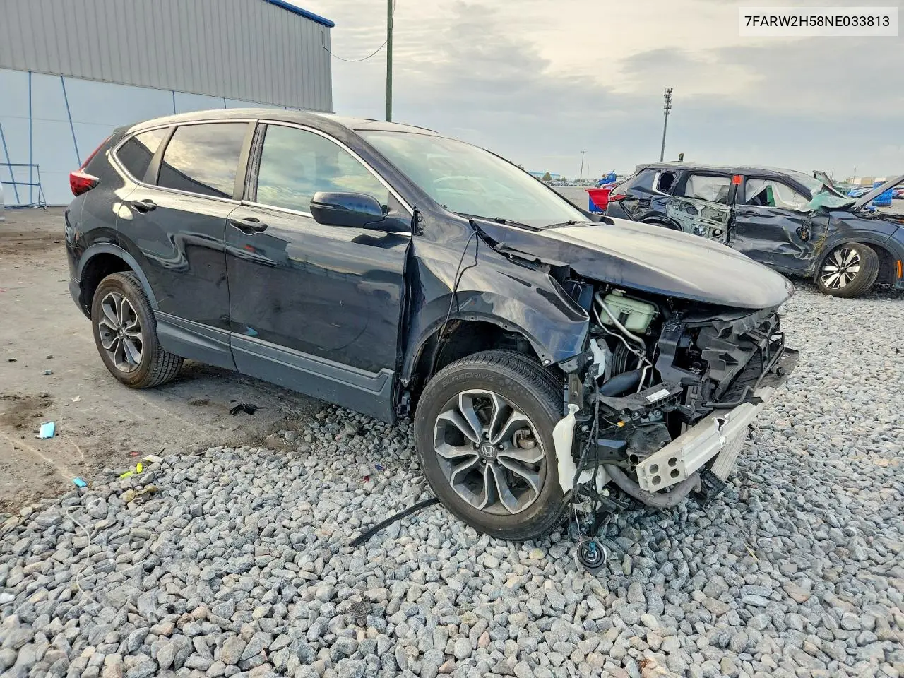 2022 HONDA CR-V VIN 7FARW2H58NE033813 — фото 4
