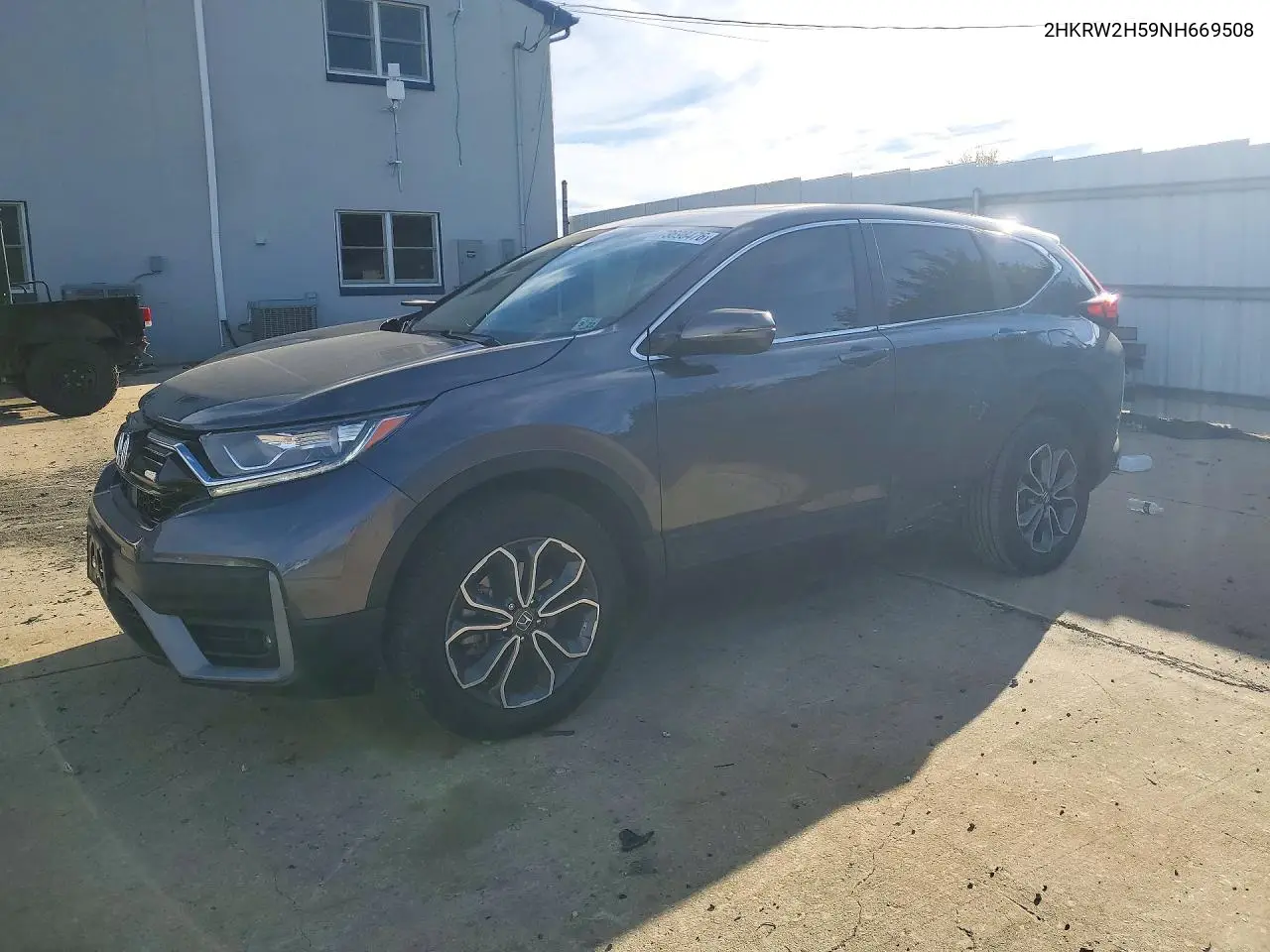 HONDA CR-V 2022, VIN 2HKRW2H59NH669508