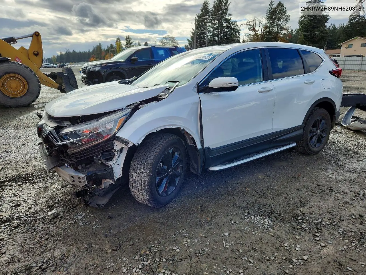 HONDA CR-V 2022, VIN 2HKRW2H89NH620318
