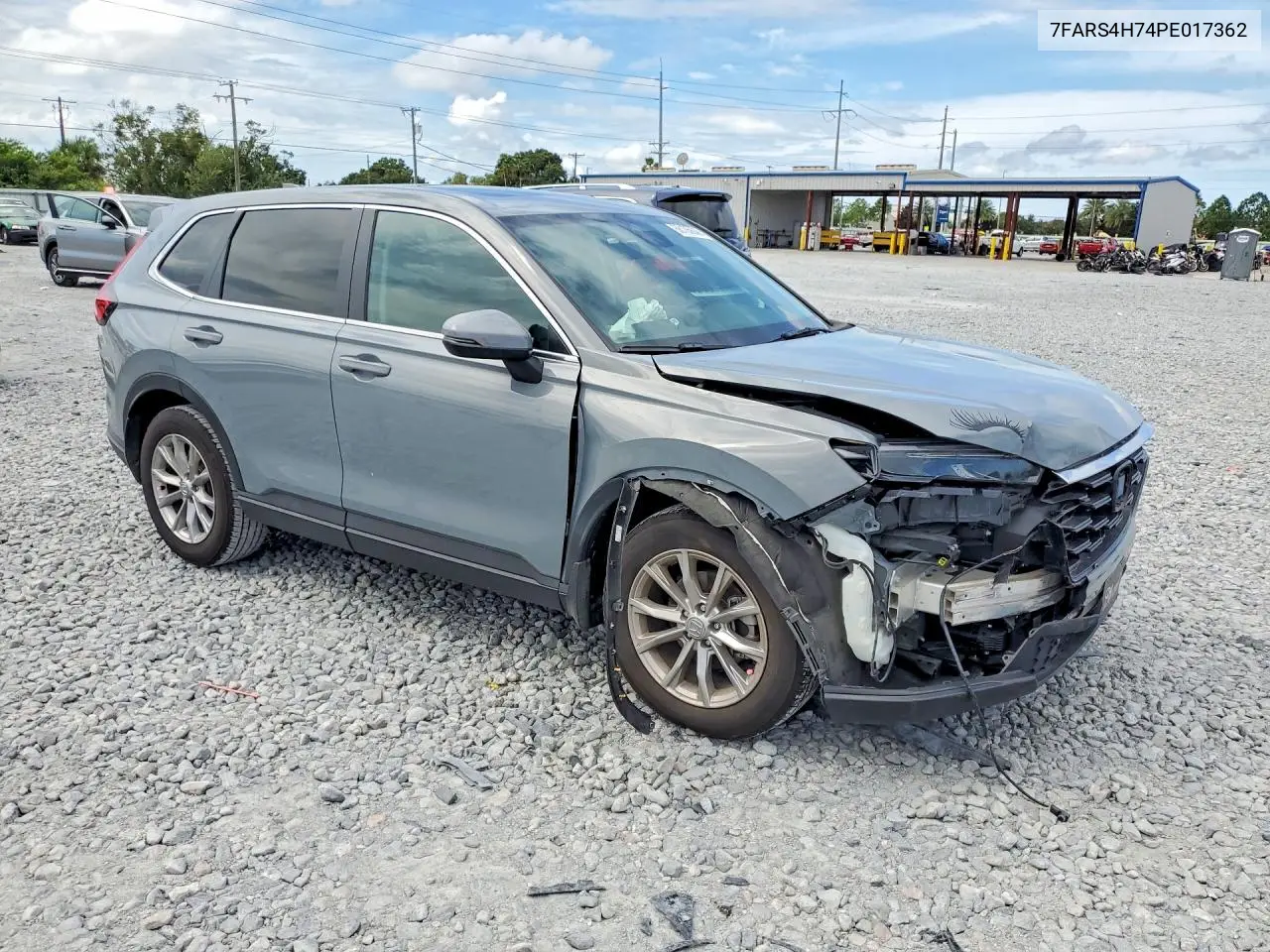 2023 HONDA CR-V VIN 7FARS4H74PE017362 — фото 4