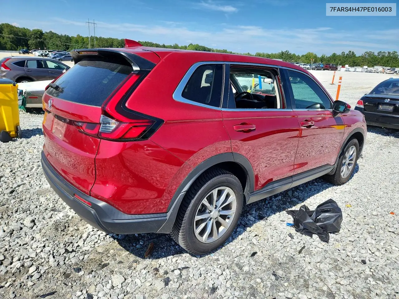 2023 HONDA CR-V VIN 7FARS4H47PE016003 — фото 3