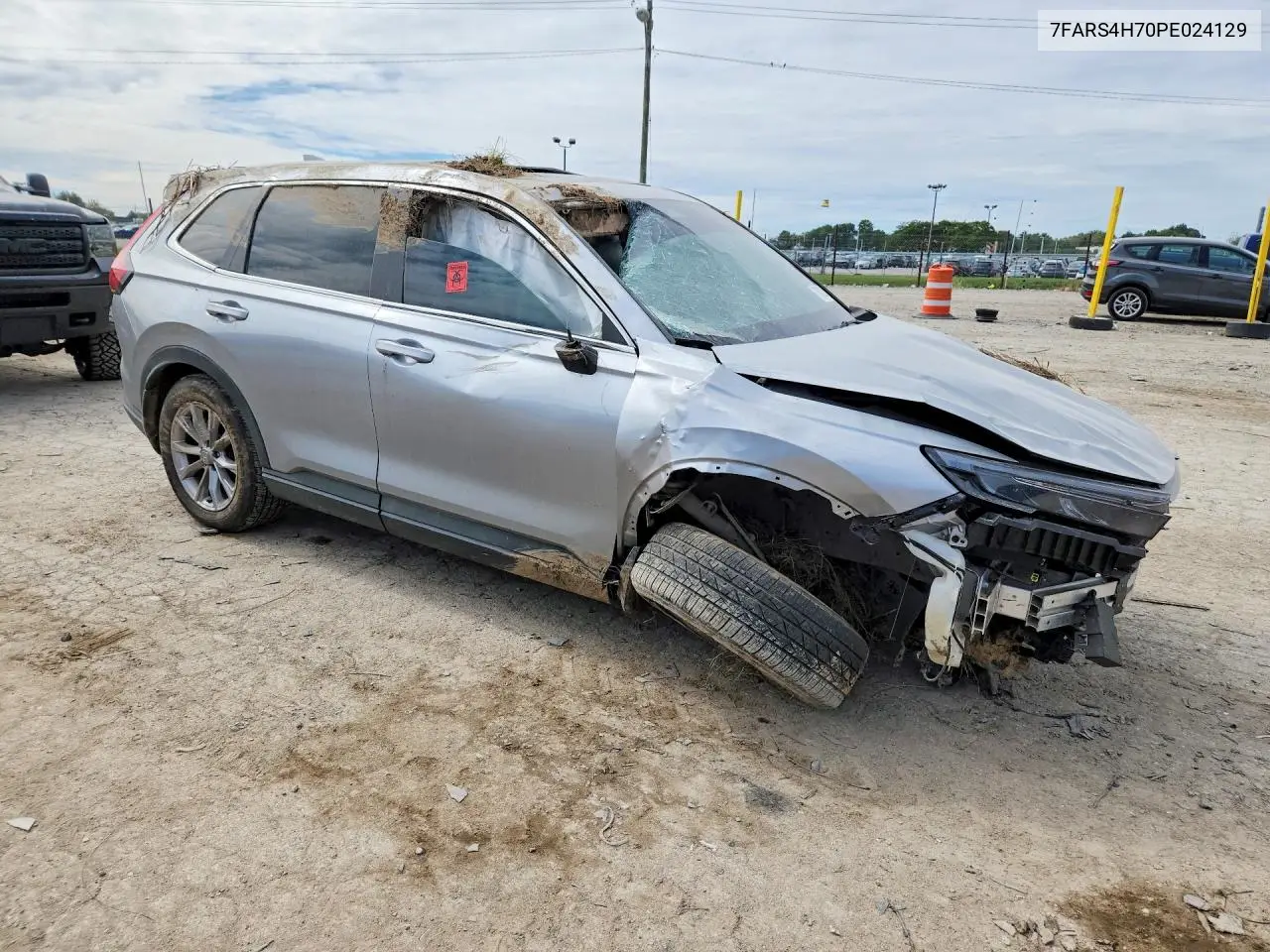 2023 HONDA CR-V VIN 7FARS4H70PE024129 — фото 4