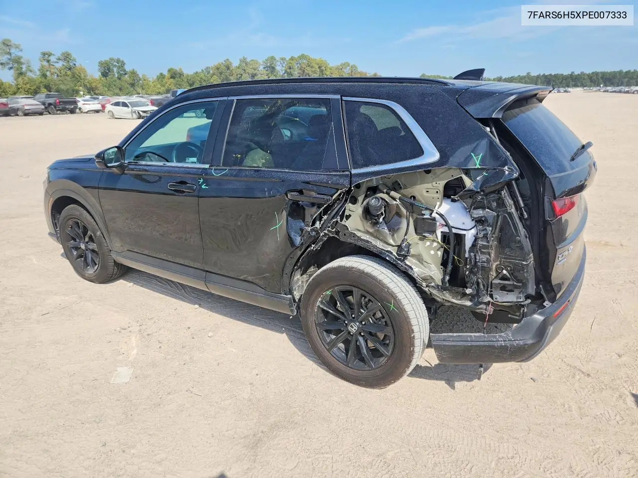 2023 HONDA CR-V VIN 7FARS6H5XPE007333 — фото 2