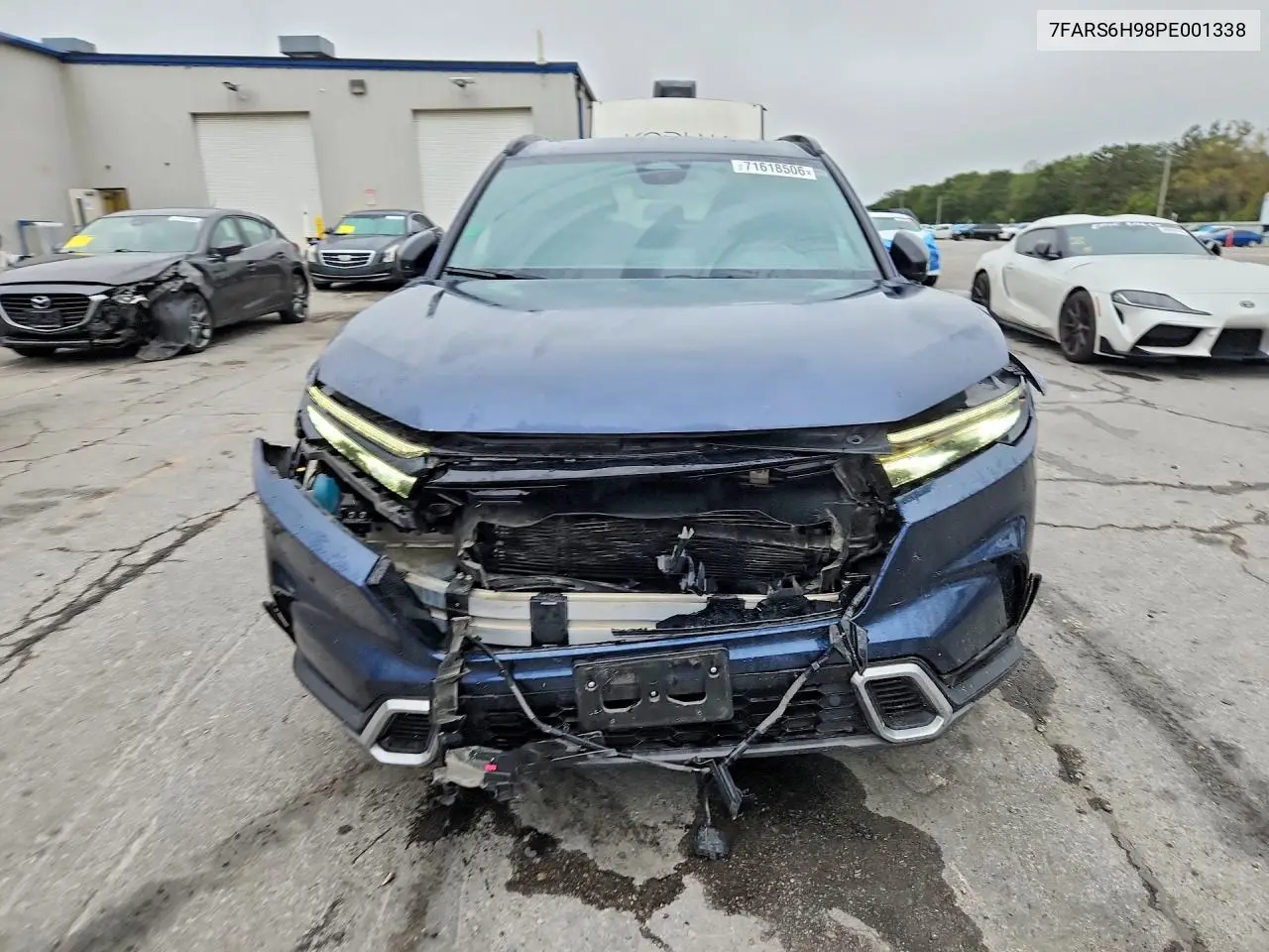 2023 HONDA CR-V VIN 7FARS6H98PE001338 — фото 5