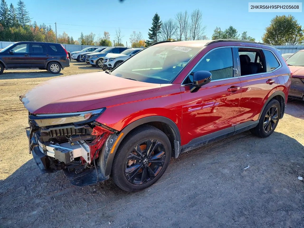 HONDA CR-V 2023, VIN 2HKRS6H95PH205608
