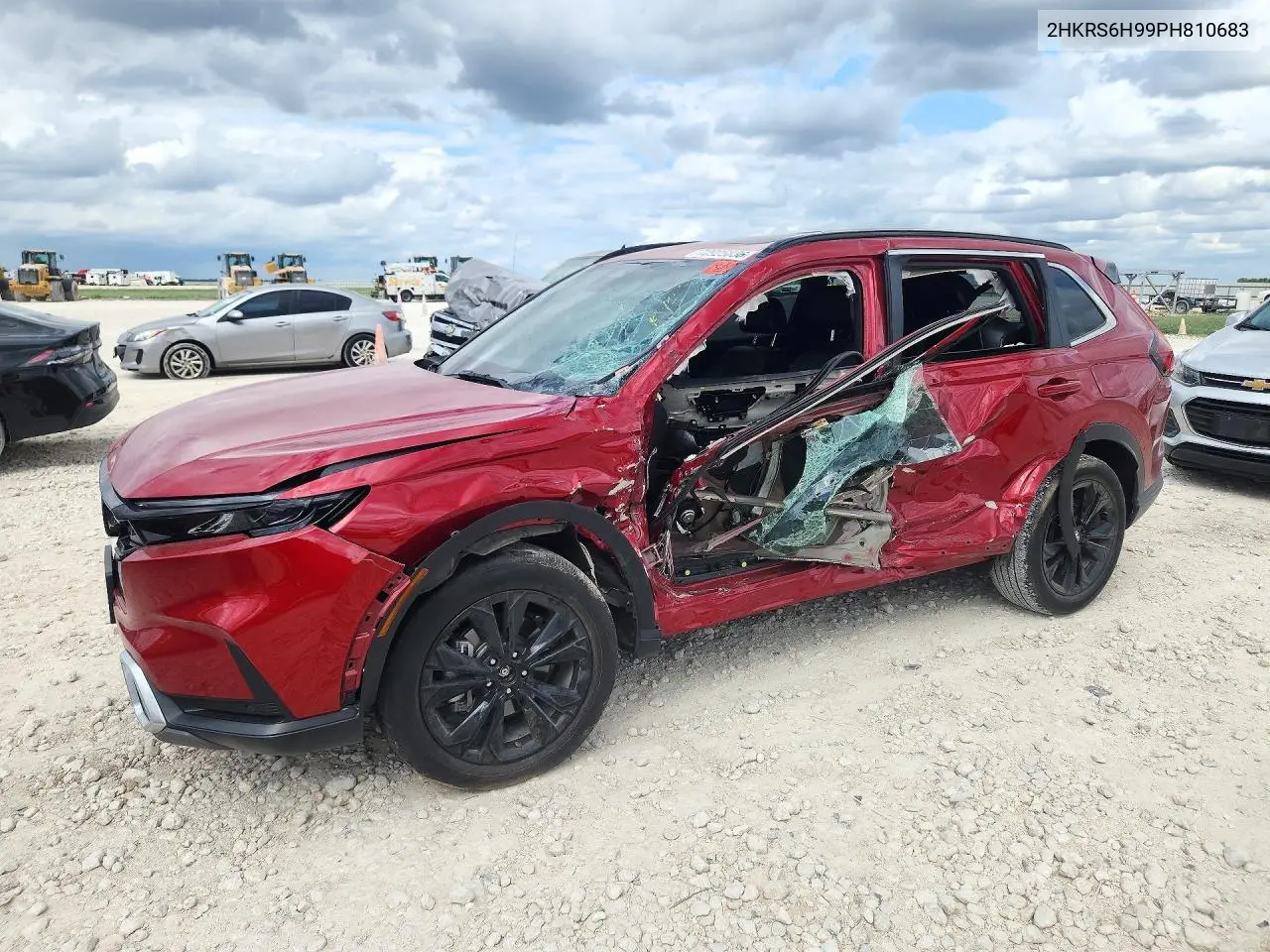HONDA CR-V 2023, VIN 2HKRS6H99PH810683